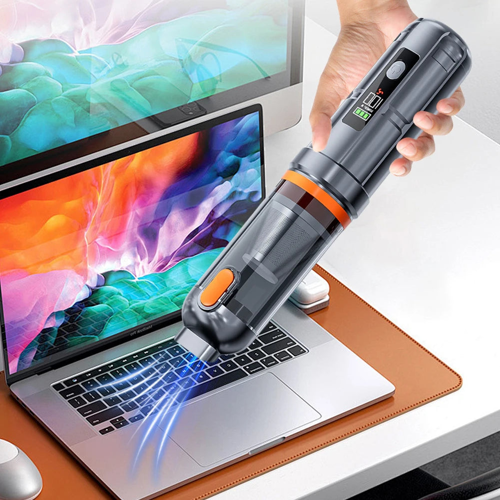 Handheld Car Vacuum – 17kPa Cordless Brushless Cleaner