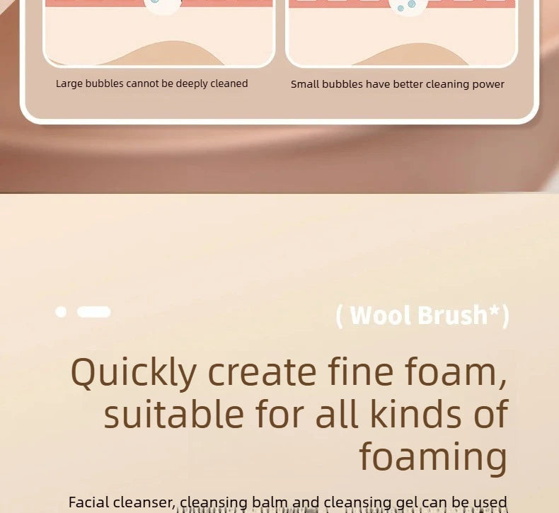 Soft Facial Cleansing Brush – Pore-Cleansing Face Wash & Mask Application Brush