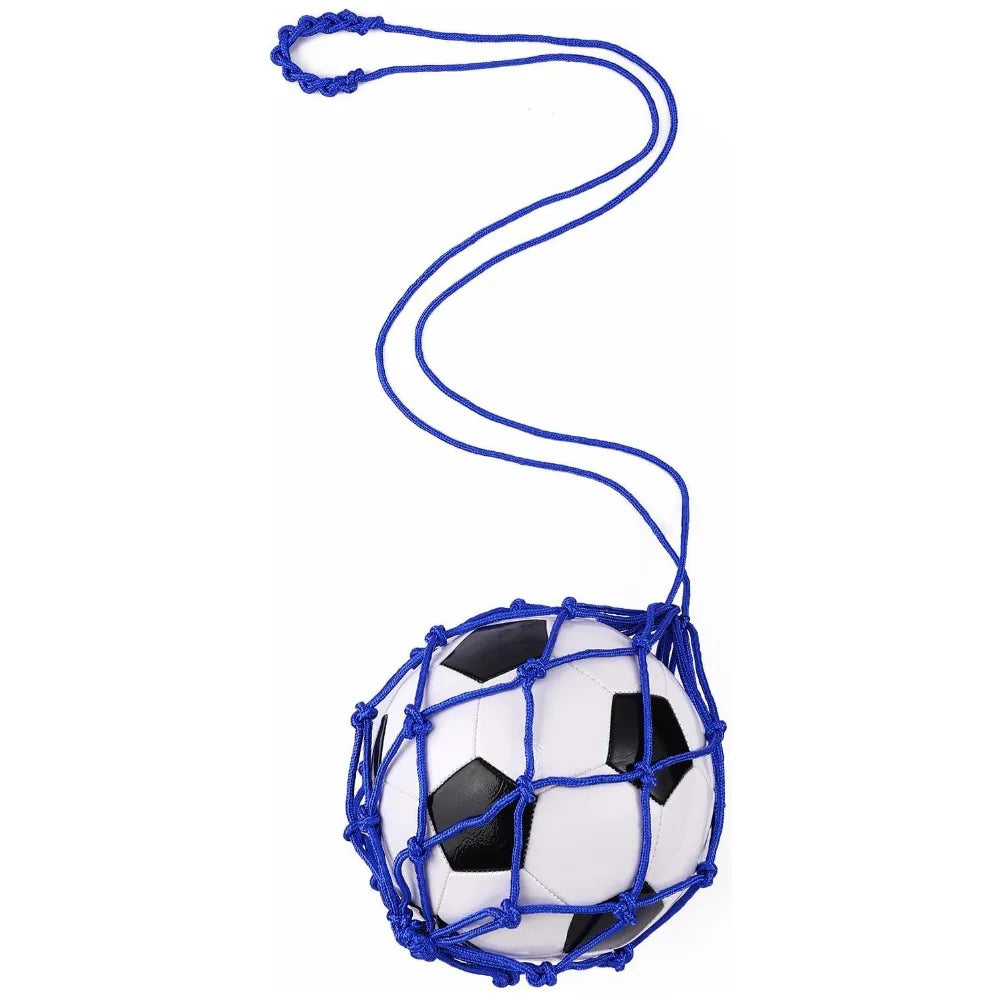 Soccer & Basketball Ball Carry Bag – Mesh Nylon Net Bag for Football, Basketball & Outdoor Sports