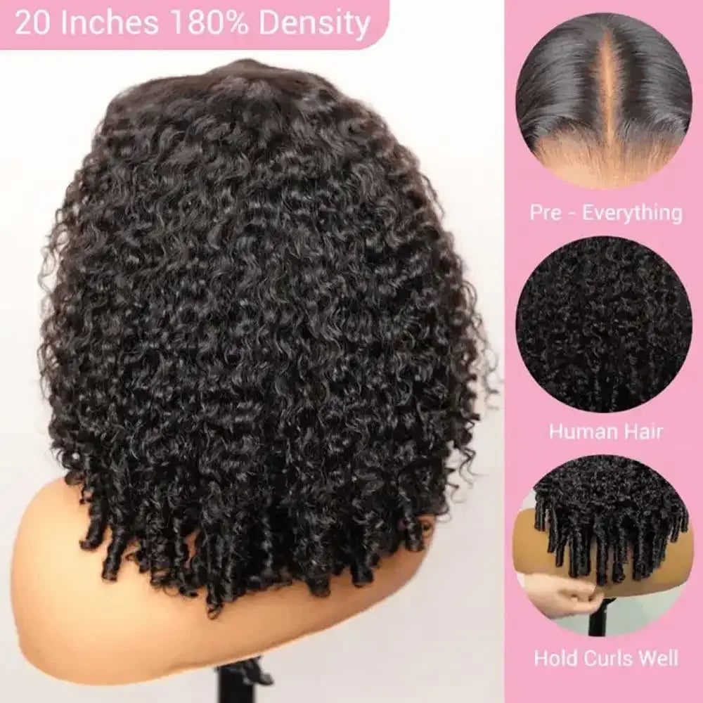 250% Density Burmese Curly Human Hair Wig | 28 Inch 13x4 HD Transparent Lace Pre-Plucked Remy