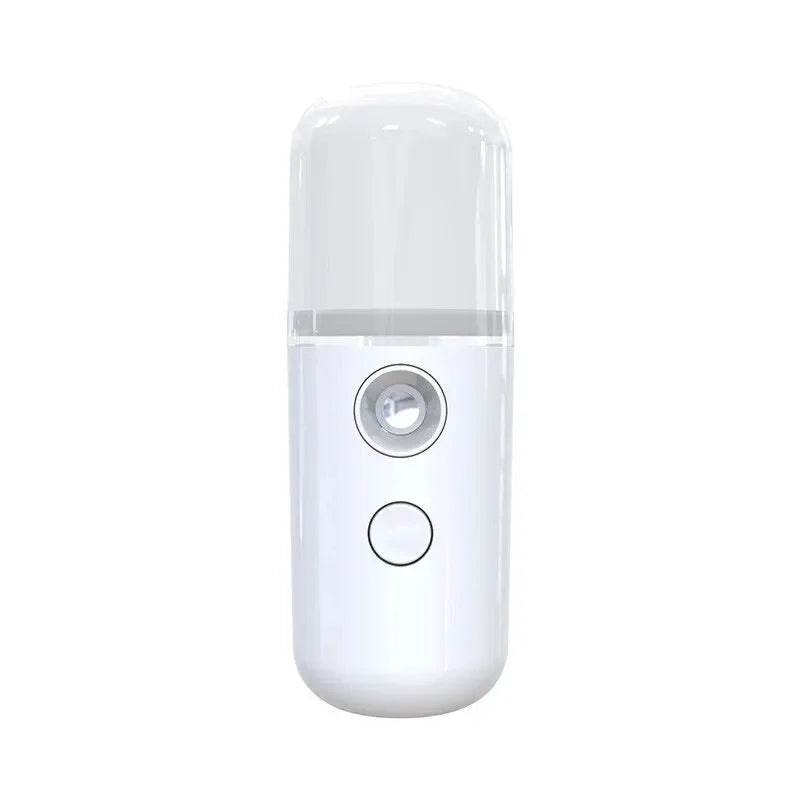 Portable Nano Mist Facial Steamer — USB Rechargeable Deep Hydration Skin Care for Home & Travel