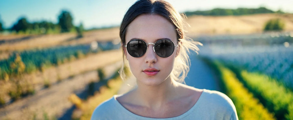 ZENOTTIC Steampunk Round Polarized Sunglasses | Mirror Vintage Shades UV400 for Men & Women
