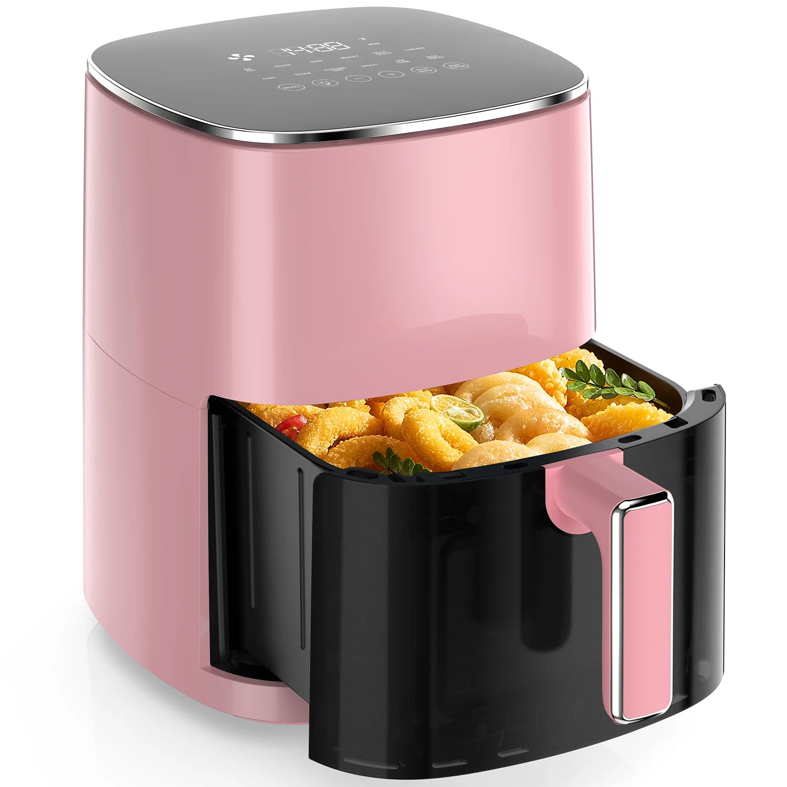 6 Quart Air Fryer with Window — 12-in-1 Square Electric Air Fryer, 400°F
