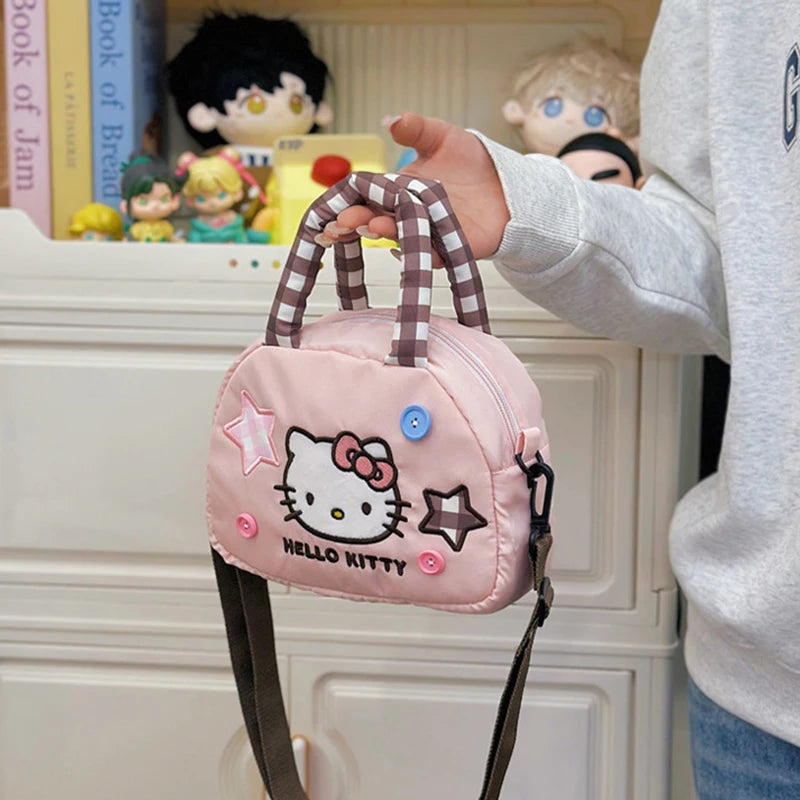 Hello Kitty Sanrio Shoulder Bag – Large Capacity Cute Anime Bag for Women