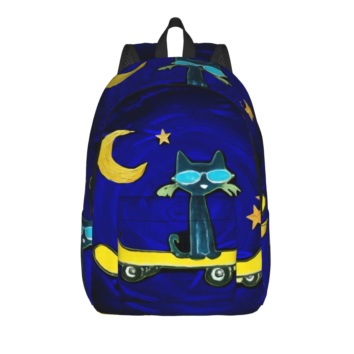 Pete the Cat Backpack – Casual Polyester Rucksack