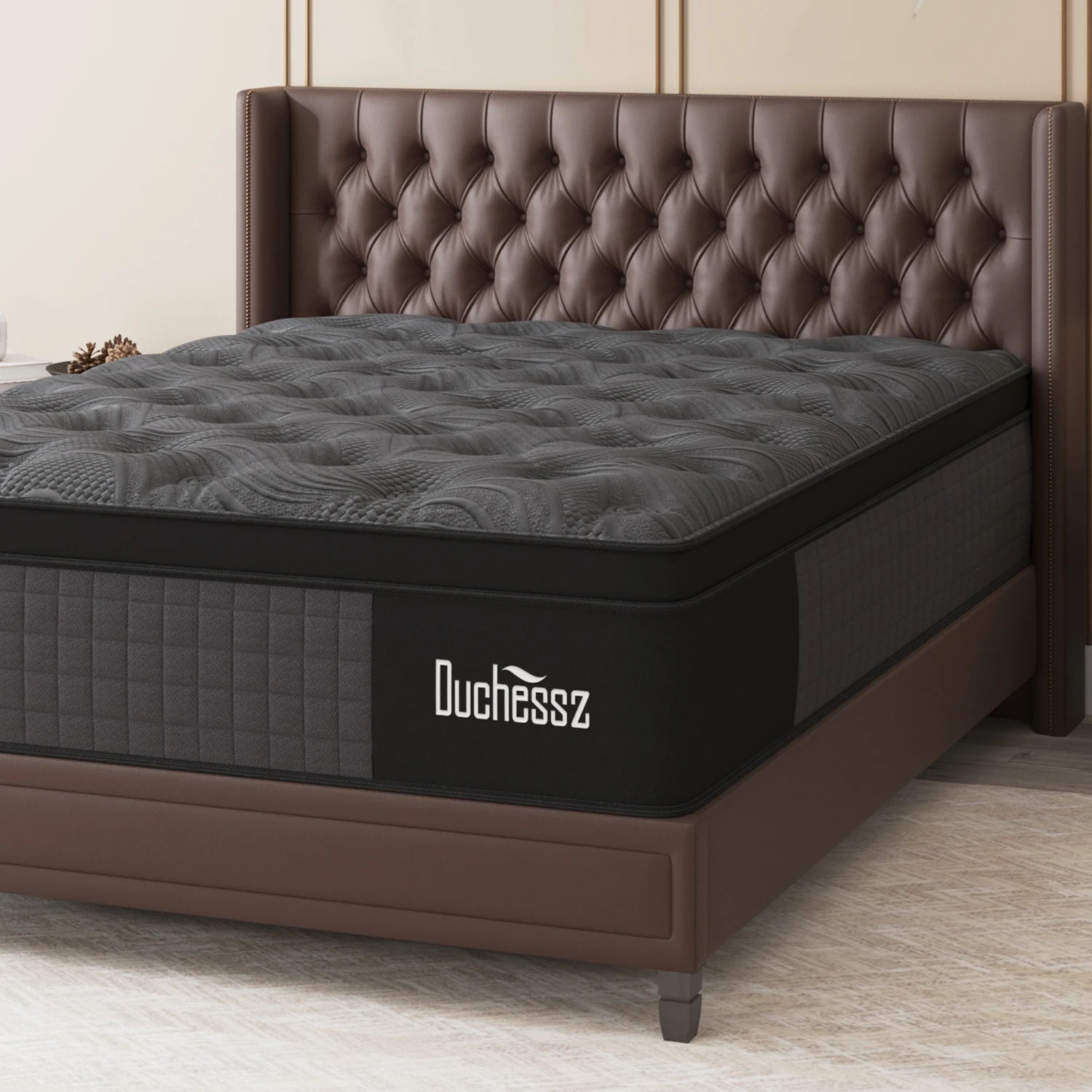 10"/12"/14" Gel Memory Foam Pocket Spring Hybrid Mattress – Medium Firm, Twin to King, Boxed