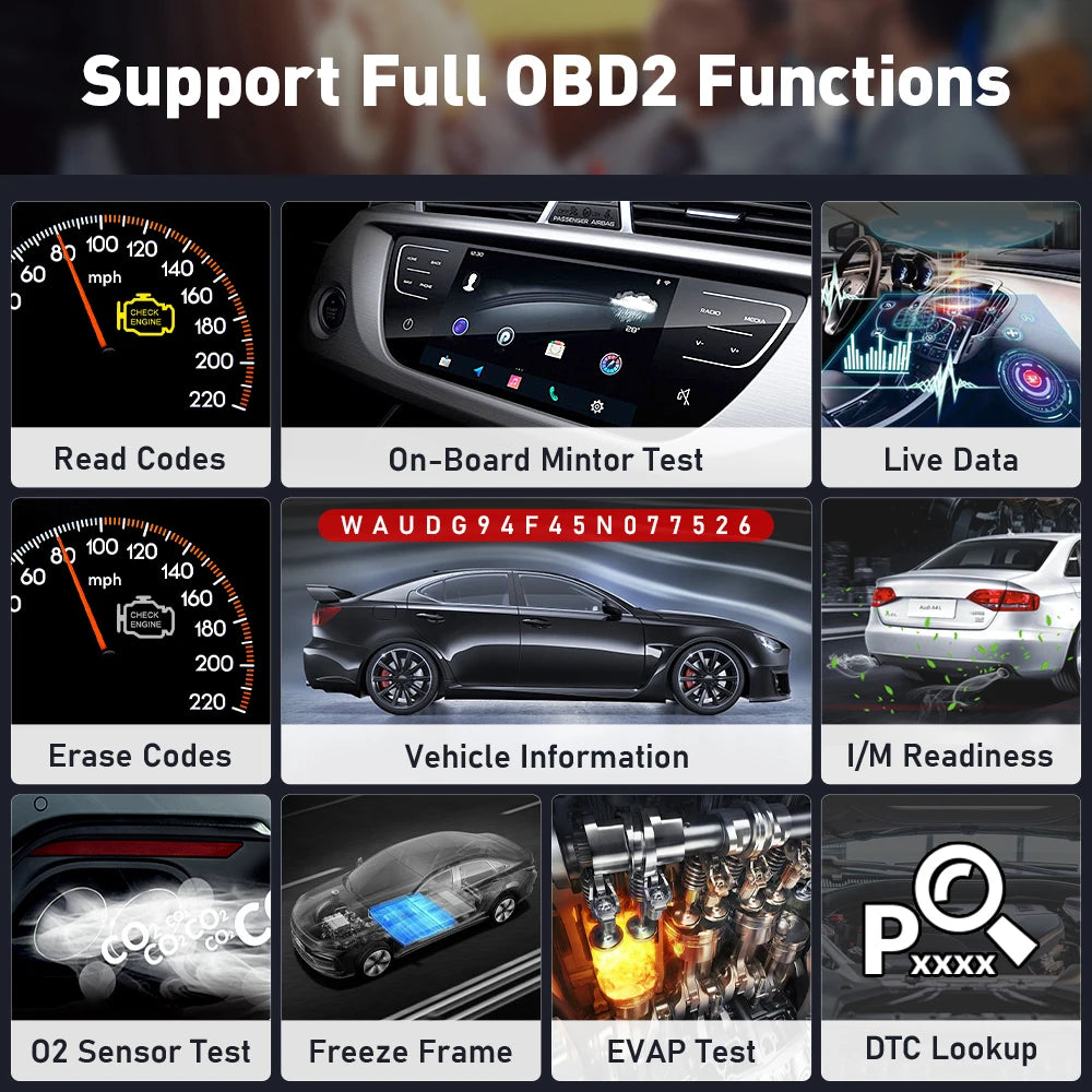 THINKCAR Thinkdiag 2 OBD2 Scanner — Full System Diagnostic Tool for All Car Brands