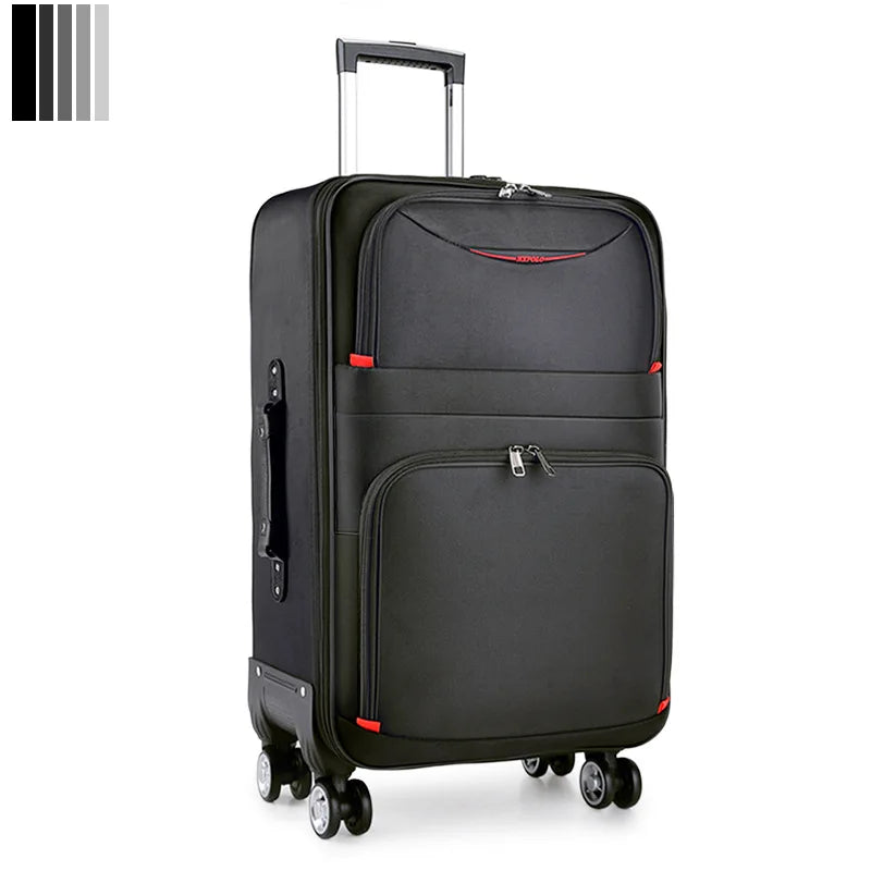 Women's Oxford Luggage Set — Large Capacity, 20"-28"