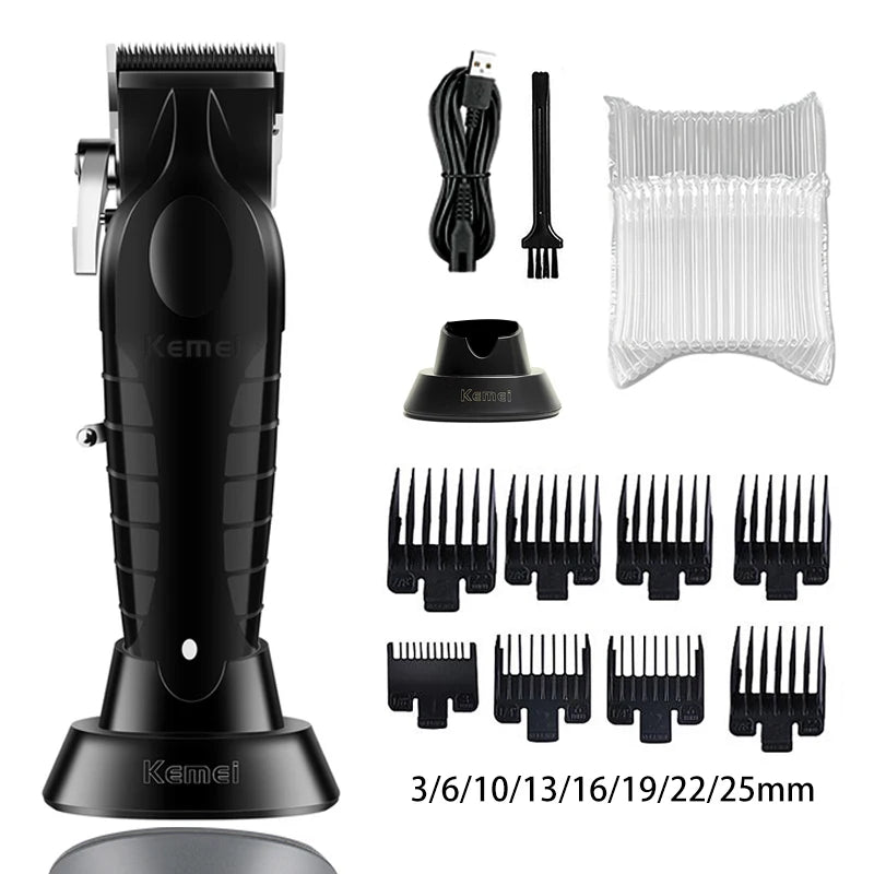 Professional Hair Clipper & Trimmer Kit — Electric Shaver for Men, Multiple Models