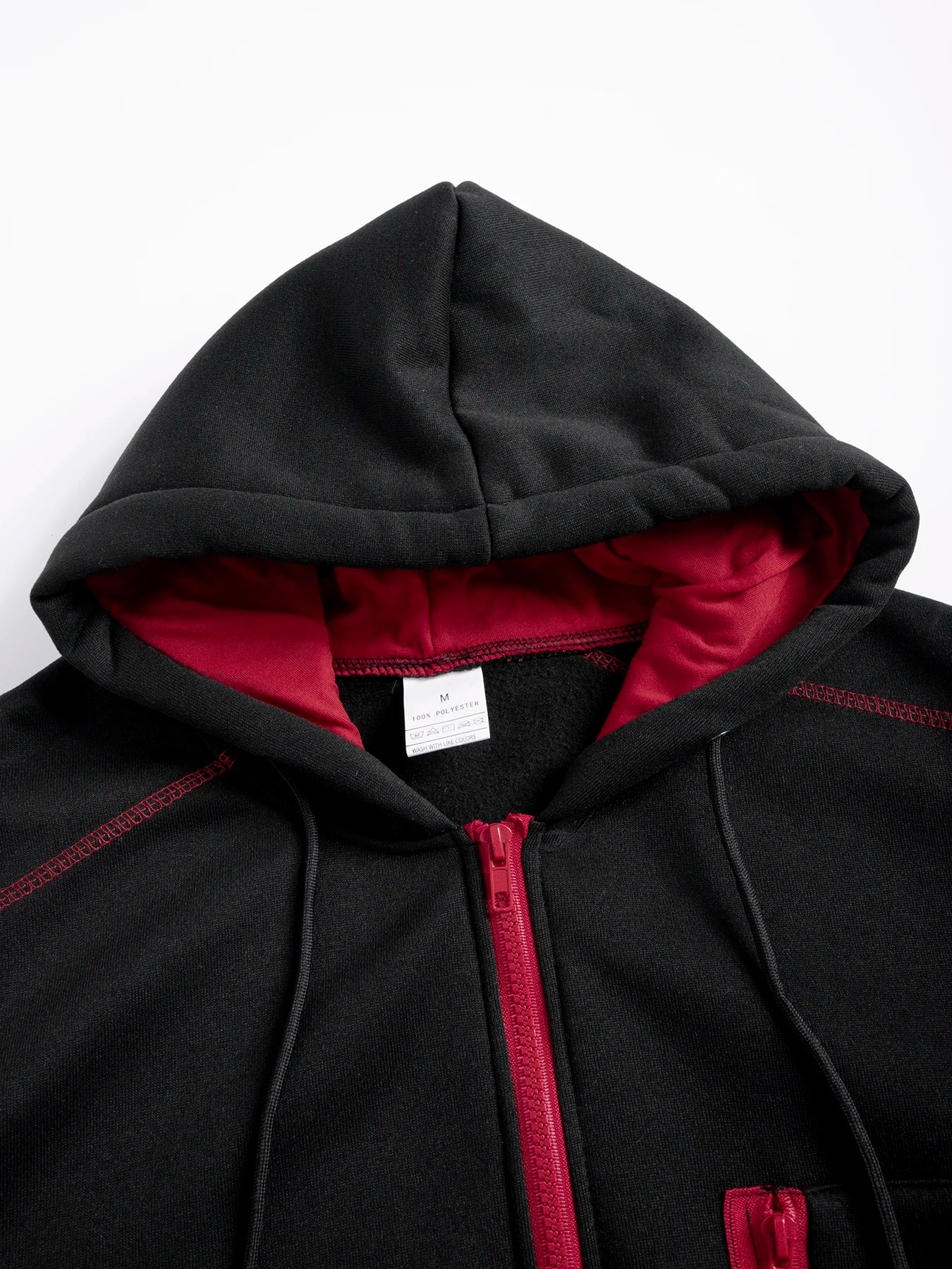 Men's Solid Color Zip Hoodie Jacket — Classic Everyday Zip-Up
