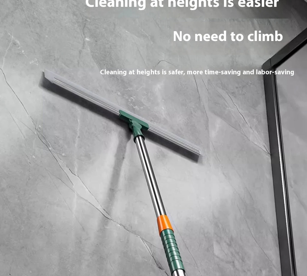 Silicone Broom Wiper Squeegee – Multifunctional Floor, Glass & Mirror Cleaning Scraper