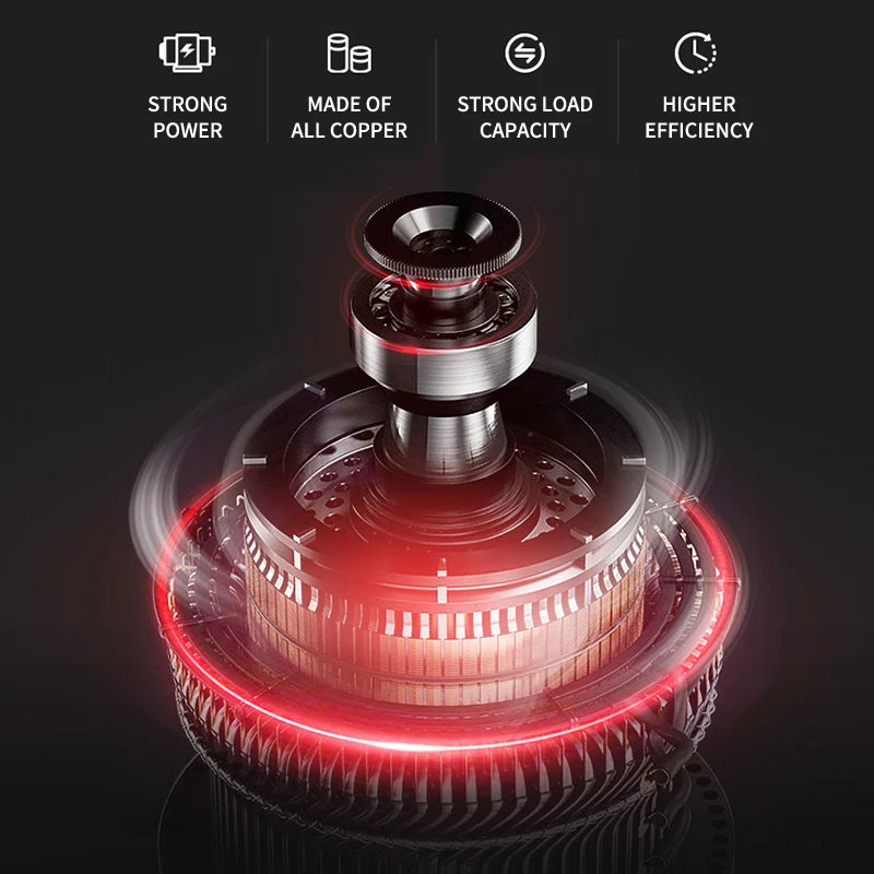 Cordless Car Vacuum Cleaner – 15,000Pa, 4 Nozzles