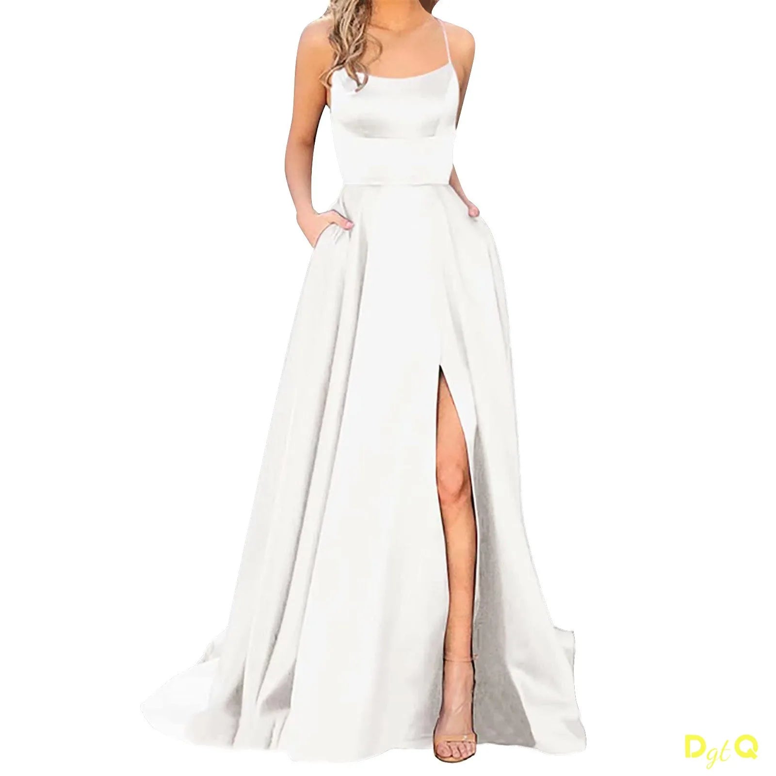 2024 New Women Dress Elegant Vintage Ladies Backless Long Dresses Wine Party Prom Wedding Floor Length Evening Dress For Women