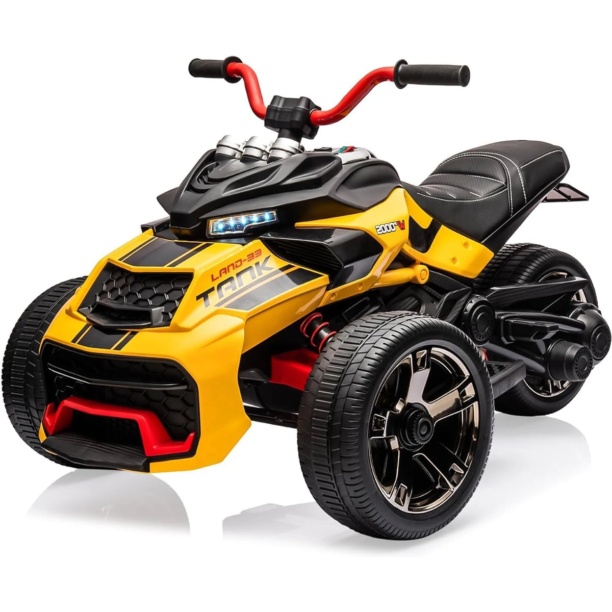 12V Kids Ride-On ATV – Three-Wheel Electric Toy with Remote