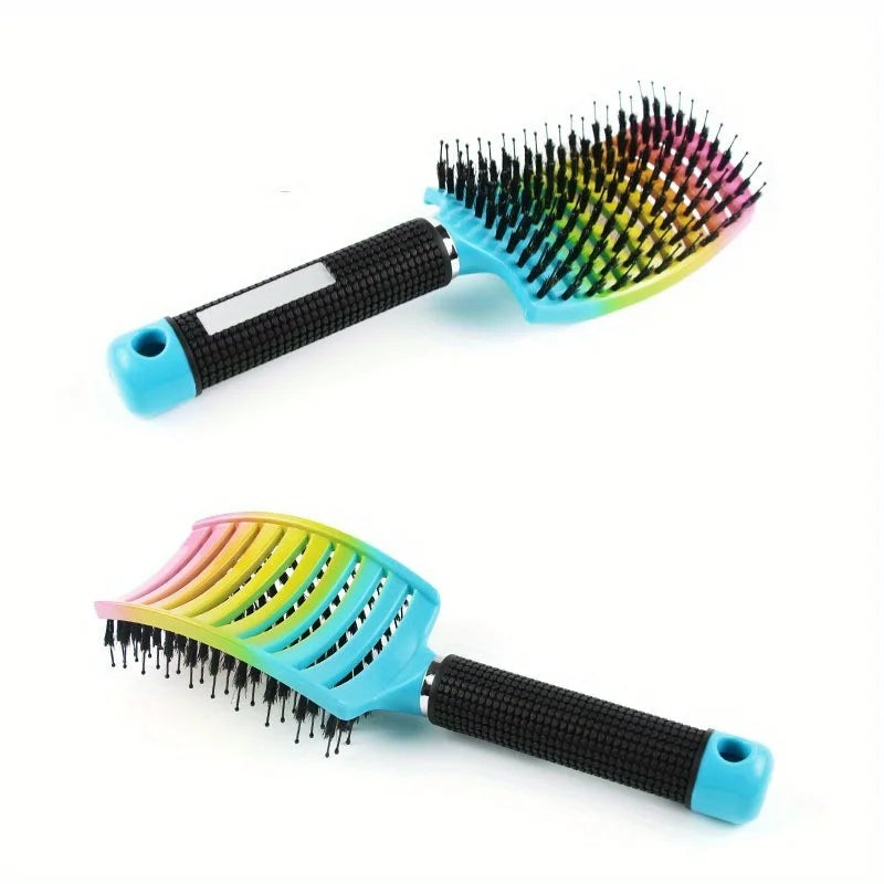 Scalp Massage Hair Brush – Professional Detangling Tool for Wet & Curly Hair