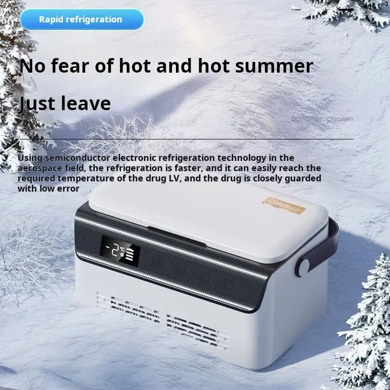 Insulin Refrigerator Box – Portable Medicine Cooler for Car, Travel & Home Use