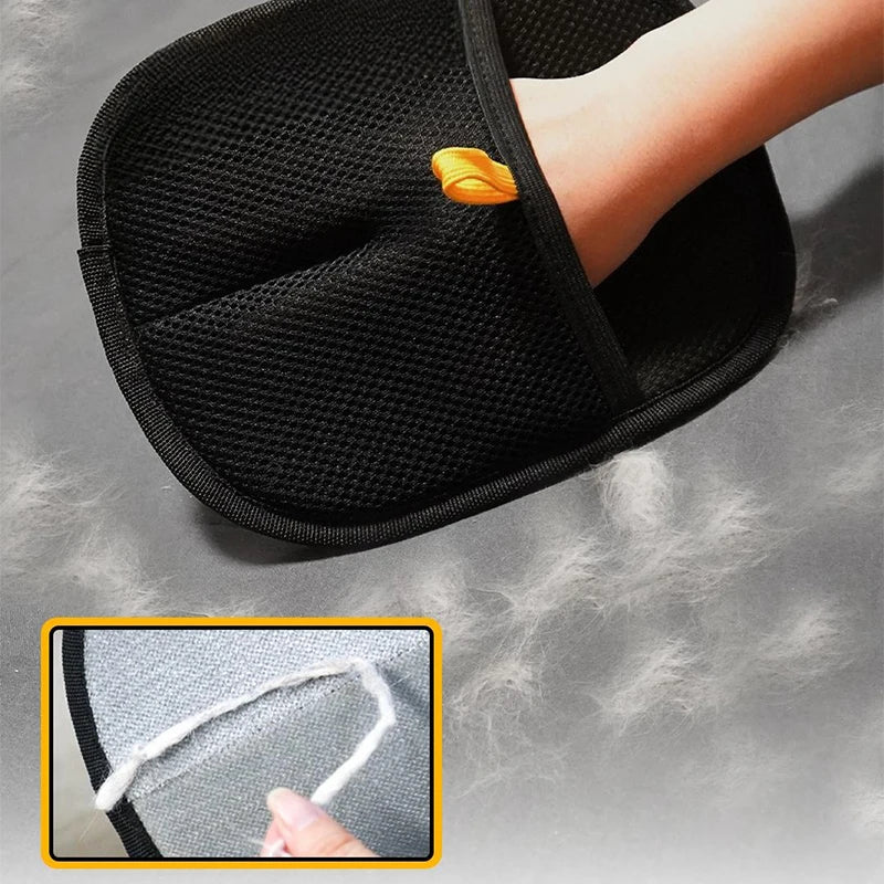 Pet Grooming Gloves — Double-Sided Hair Remover