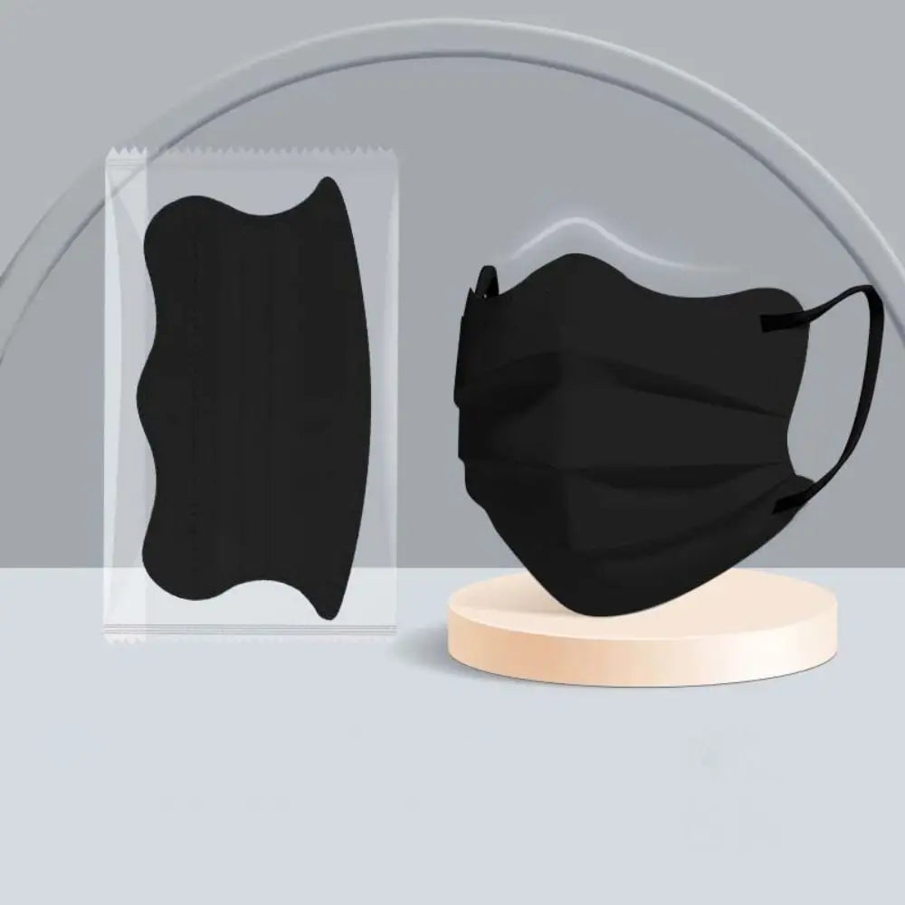 Butterfly-Shaped 3-Layer Disposable Face Masks — 50 Pack