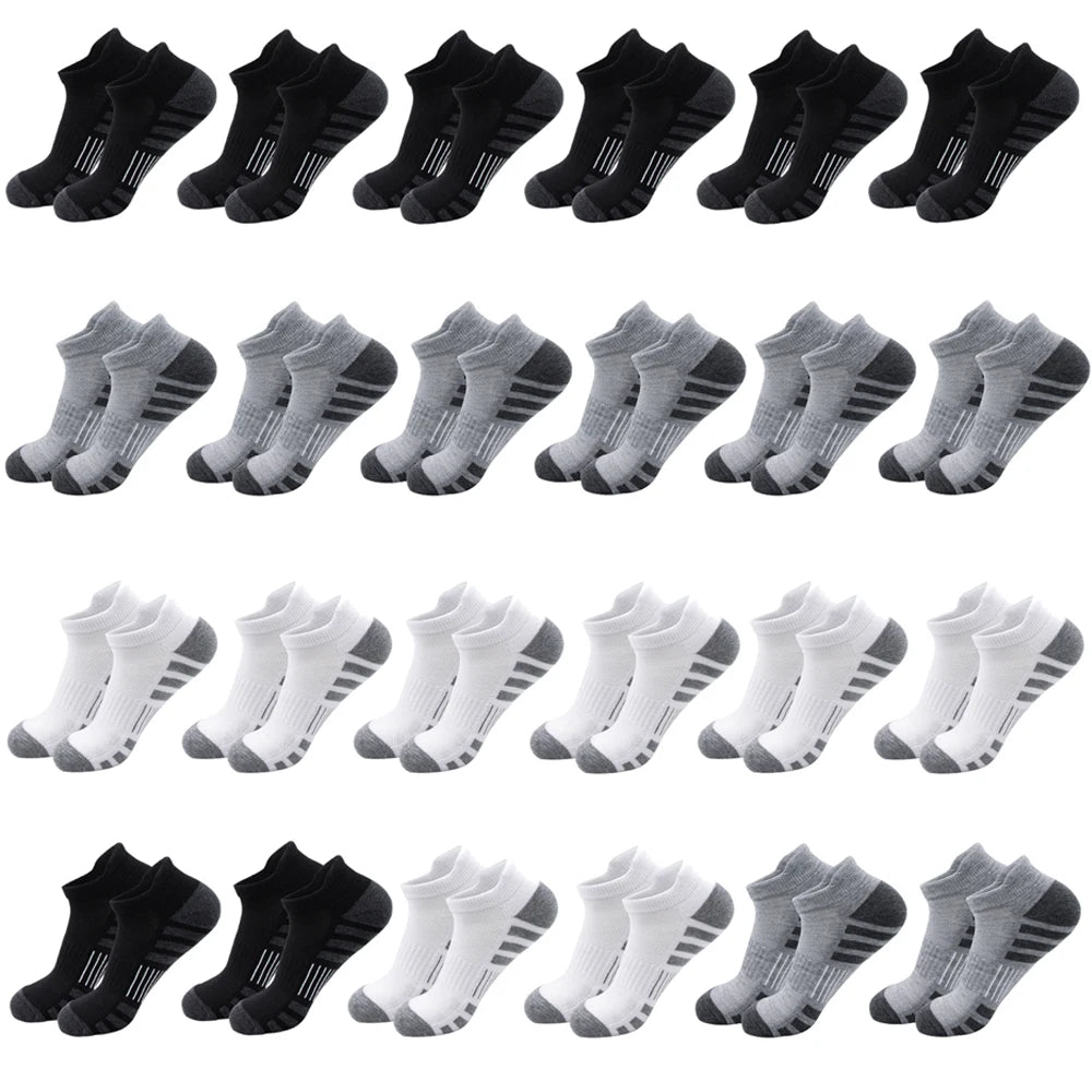Cushioned Ankle Athletic Socks – Low-Cut Tab Multipacks