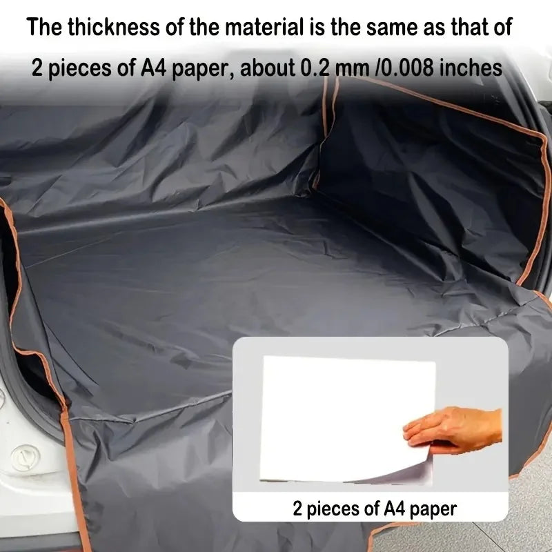 Non-Slip Pet Car Trunk Mat for SUVs