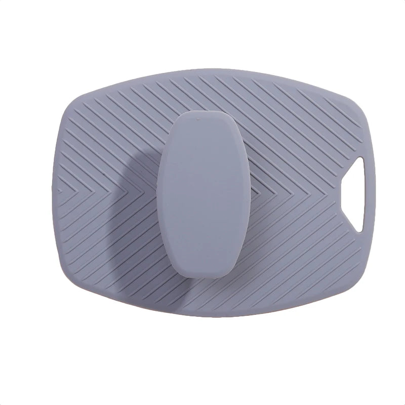 Soft Silicone Handheld Body Scrubber – Gentle Exfoliating Shower Cleansing Brush