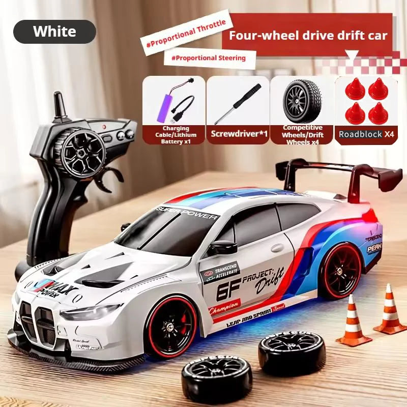 1:24 Scale 4WD RC Drift Car – High Speed Electric Racing Car for Kids & Adults