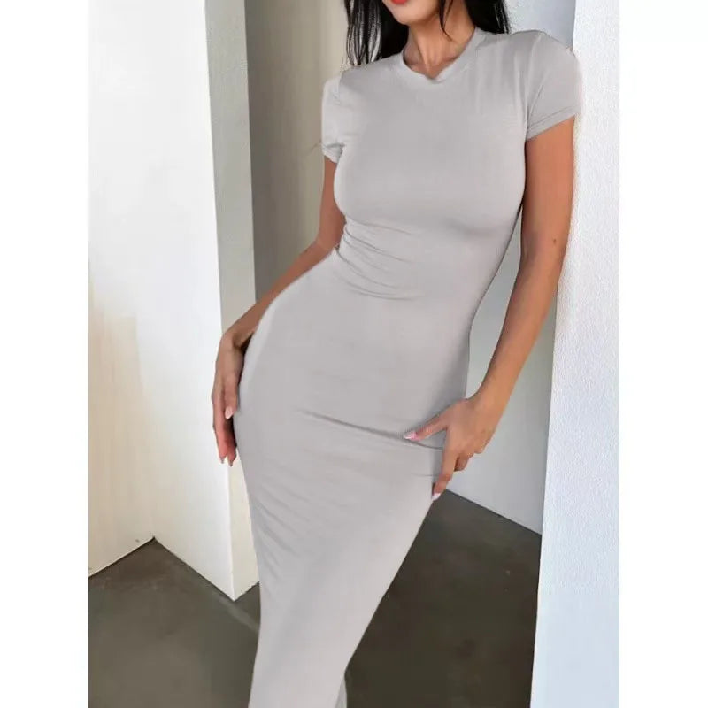 Sleeveless Mermaid Floor-Length Prom Dress — Slim Elegant Party Evening Dress