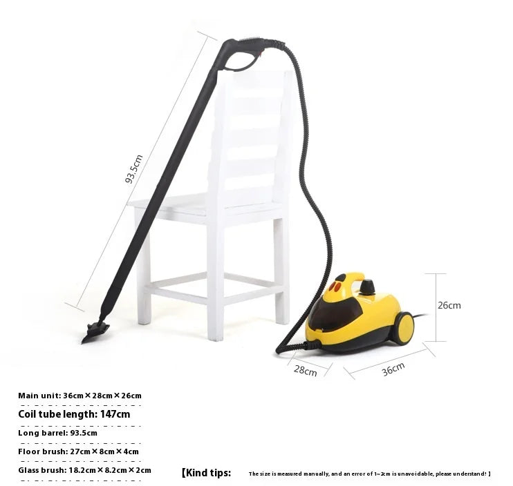 High-Pressure Steam Cleaner — Car Detailing, Sauna Machine, Invisible Car Film & Range Hood Cleaning