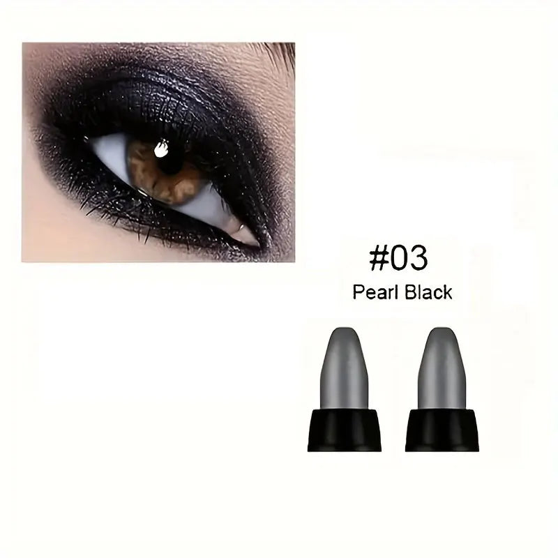 16-Color Pearlescent Glitter Eyeliner Set — Waterproof Long-Lasting