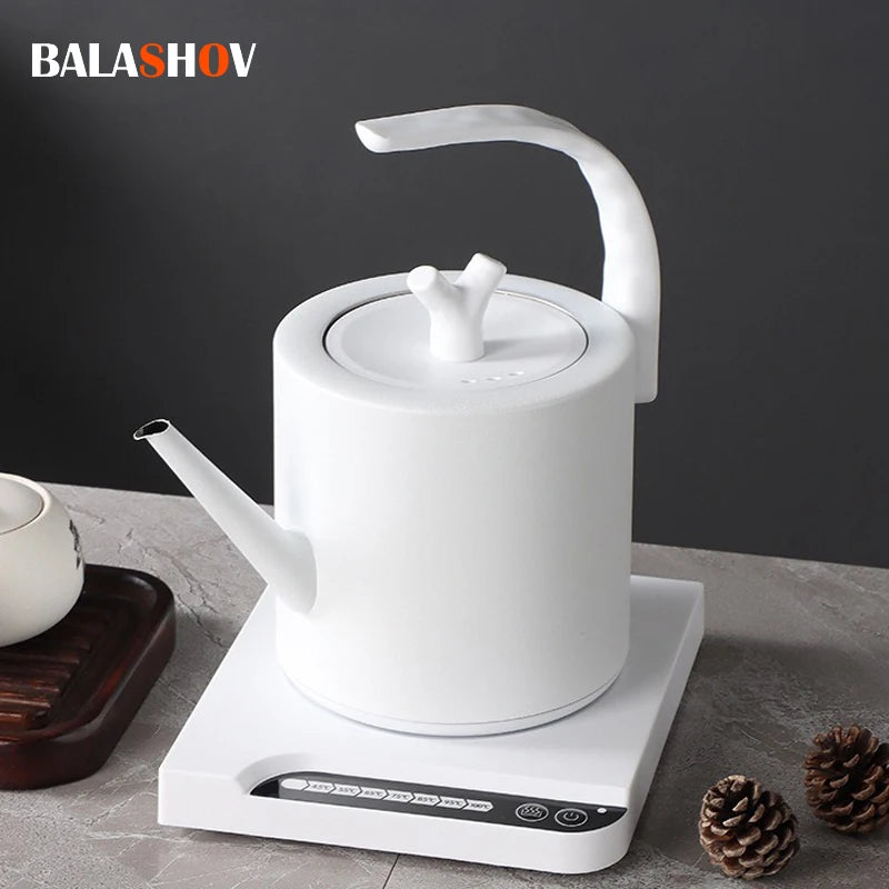 Smart Electric Kettle – 7 Temperature Settings, 304 Stainless Steel, Ultra-Fast Boiling, 220V
