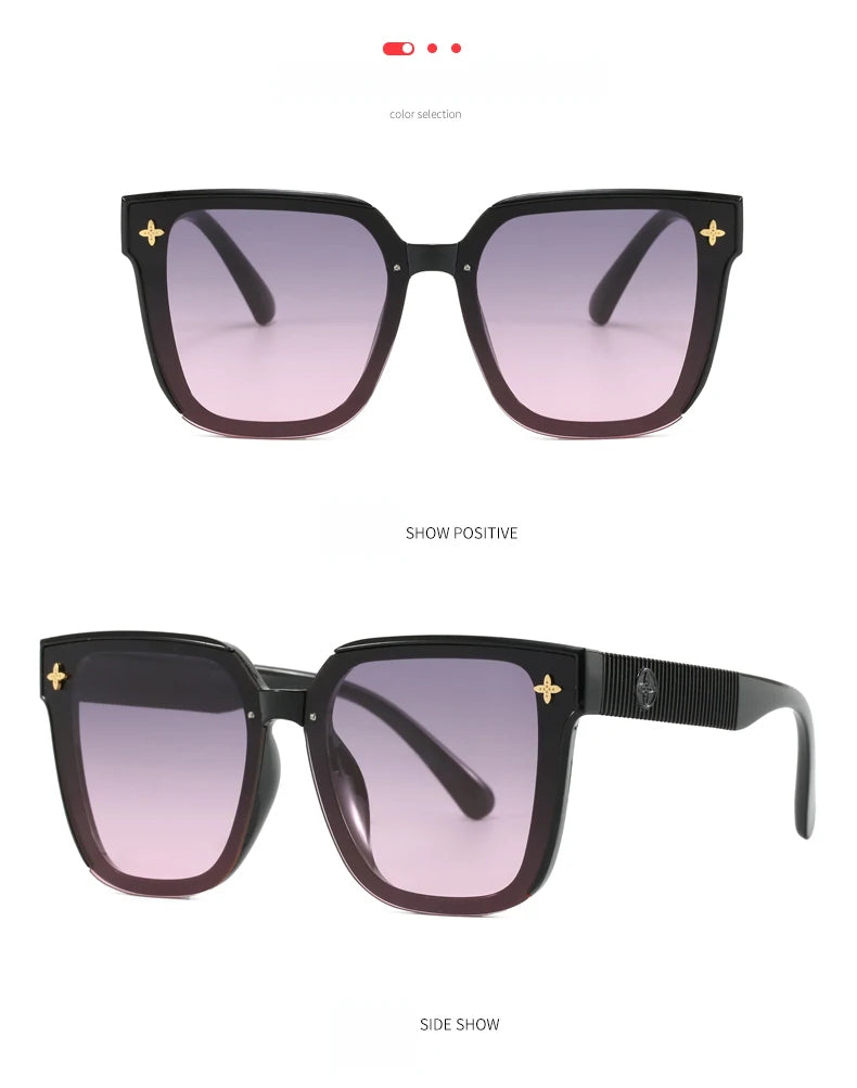 Cat Eye Sunglasses for Women & Men — UV400 Gradient Retro Shades