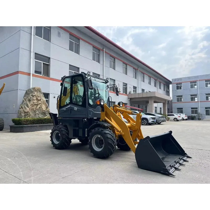 Diesel 4x4 Backhoe Loader – Mini Towable Front Loader & Rear Excavator