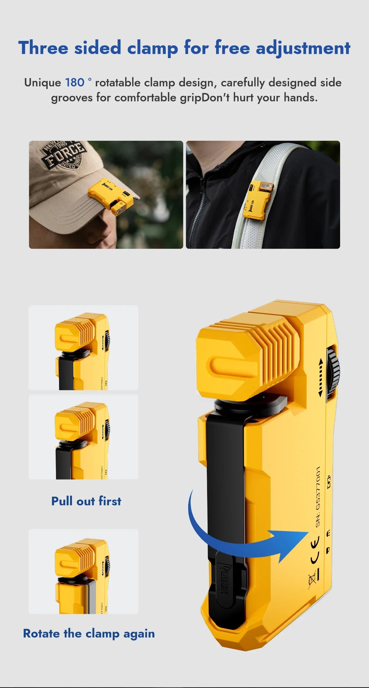 Wuben G5 EDC Pocket Flashlight – 400 Lumens, Dual Light Sources, RGB & USB-C Rechargeable