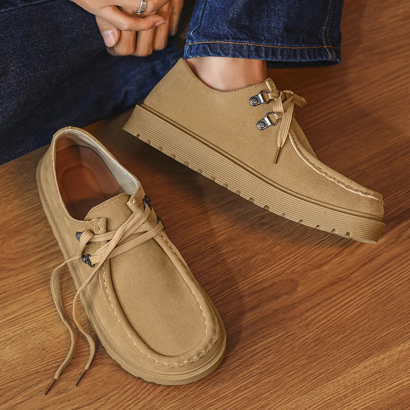 Men's Wide Toe Barefoot Retro Casual Walking Shoes