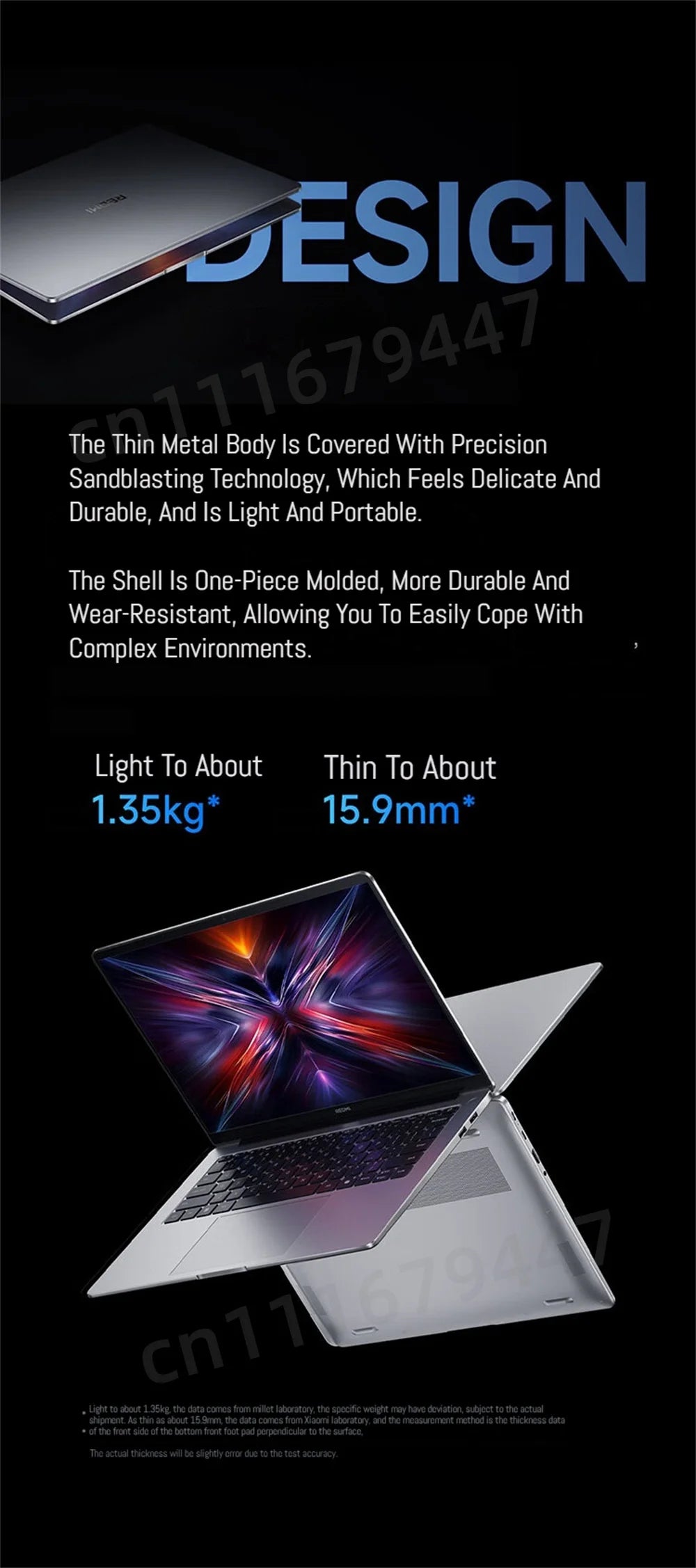 Xiaomi Redmi Book 14"/16" Laptop – AMD Ryzen 5/7 7535H/7735H, 16GB DDR5, 512GB SSD, Win11