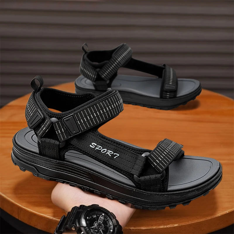 Men's Lightweight Casual Beach Sandals – Comfortable Outdoor Holiday Sandals