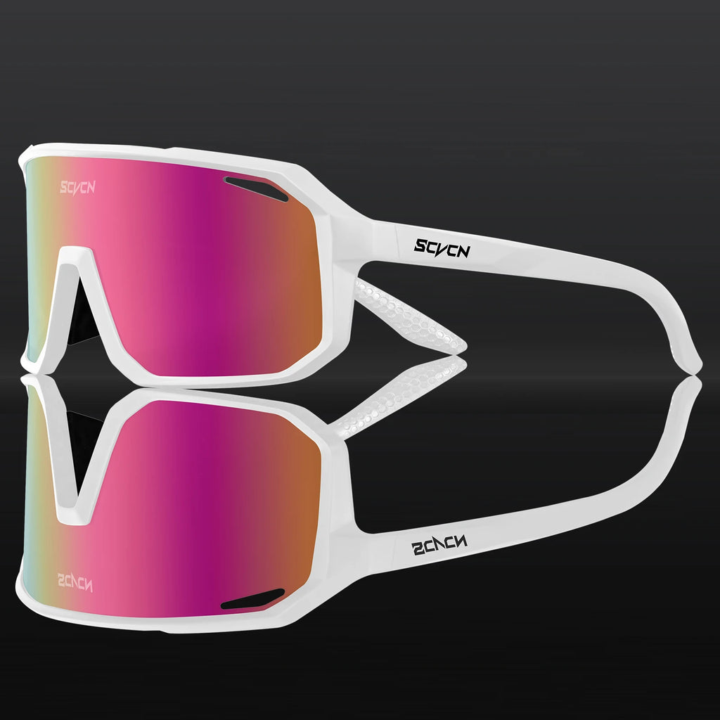 SCVCN Cycling Sunglasses — UV400 Polarized Sports Eyewear for Men & Women