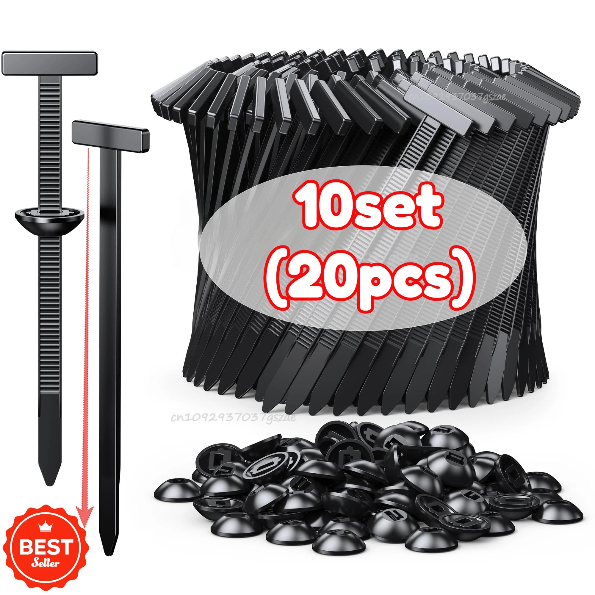 Secure. Fasten. Organize. — Nylon Cable Tie Buckle Clips | Mudguard, Fender & Inner Lining Fasteners, Outdoor & Camping Use, 5–1000pcs