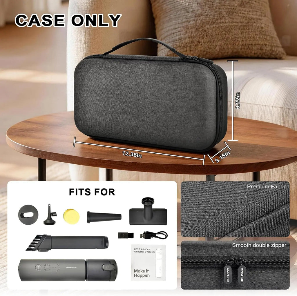 Car Vacuum Storage Case – Hard EVA Organizer for HOTO