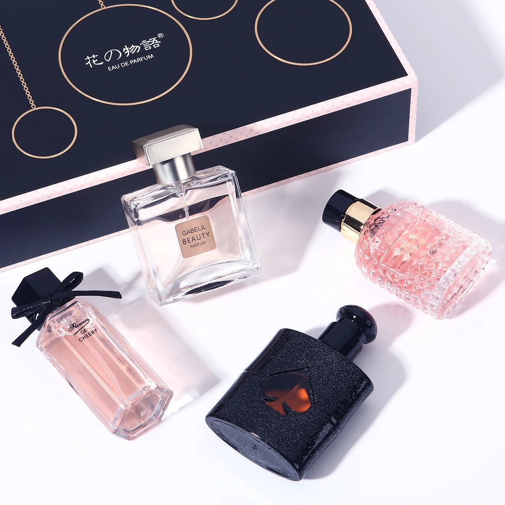 Women's Luxury Perfume Gift Box Set — Long-Lasting Floral Eau de Toilette with Pheromone