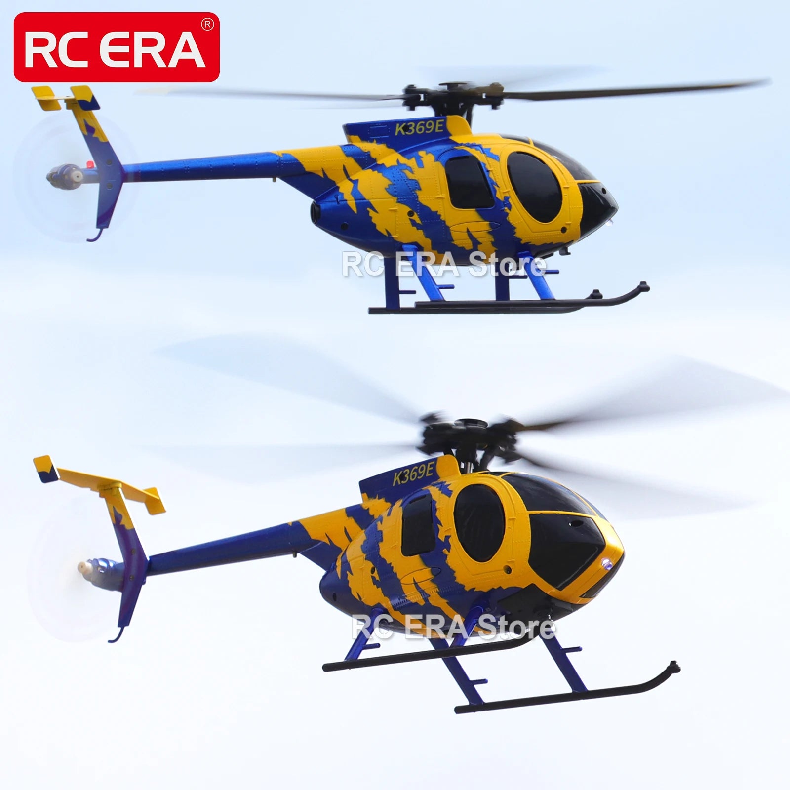 RC ERA C184 Mini MD500 Scale Micro RC Helicopter with Optical Flow Sensor – Adult & Beginner Hobby Toy