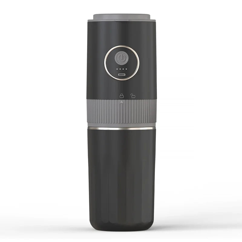 3-in-1 Portable Capsule Espresso Coffee Maker – Type-C Rechargeable, Automatic, for Car, Home & Camping