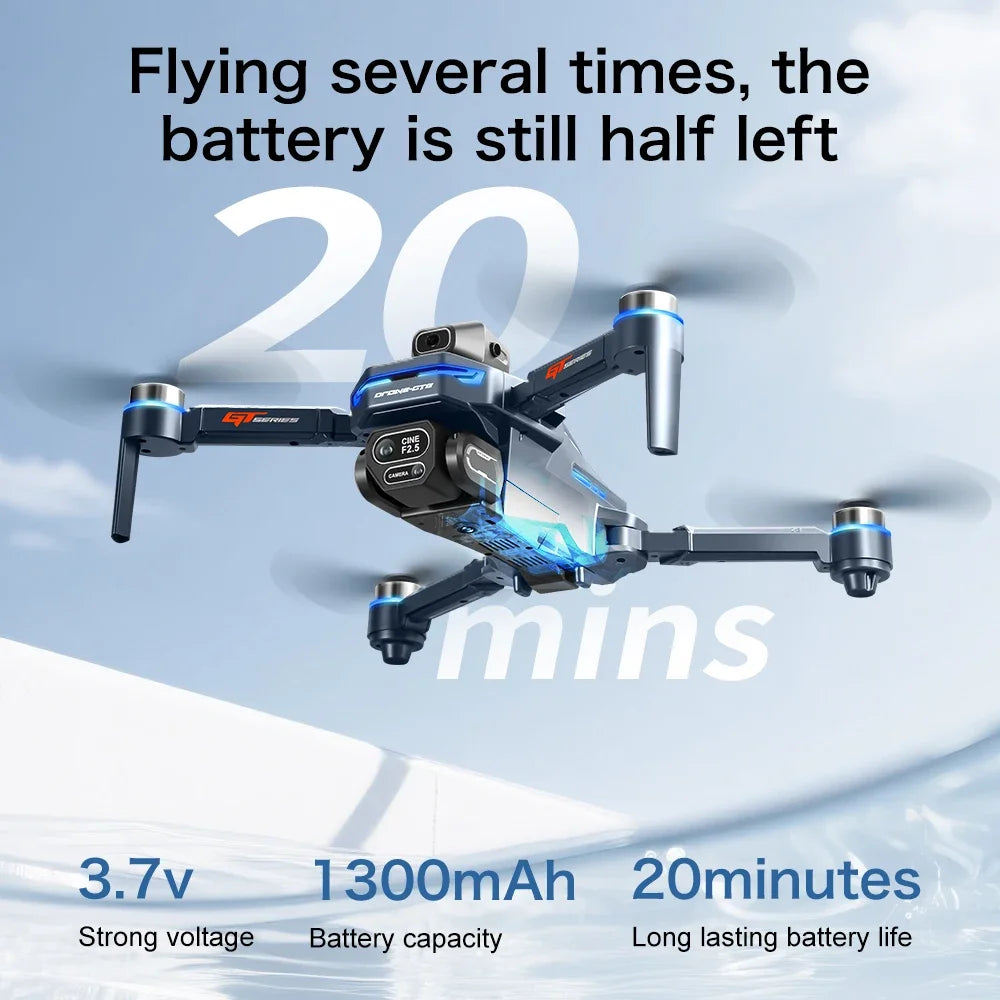 GT8 Drone with Dual Camera & Screen Remote