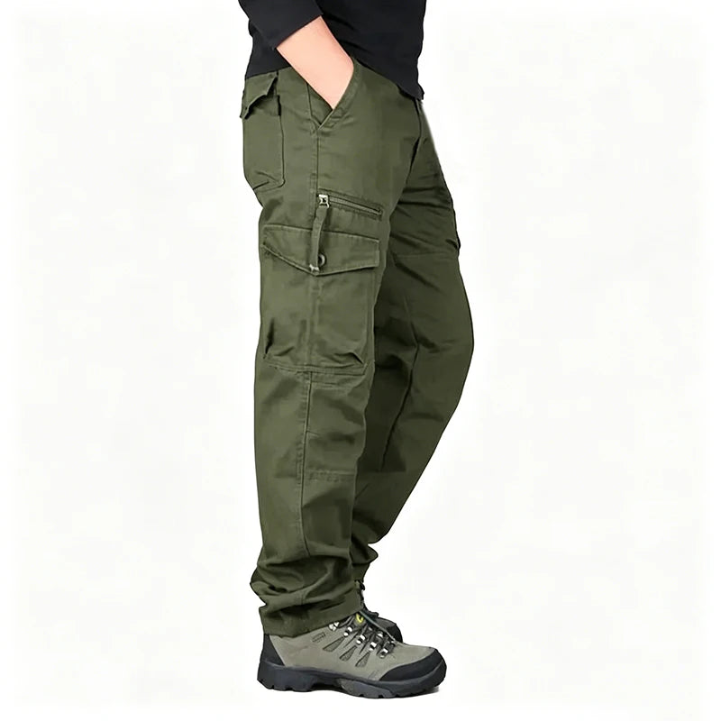 Men's Cotton Cargo Work Pants