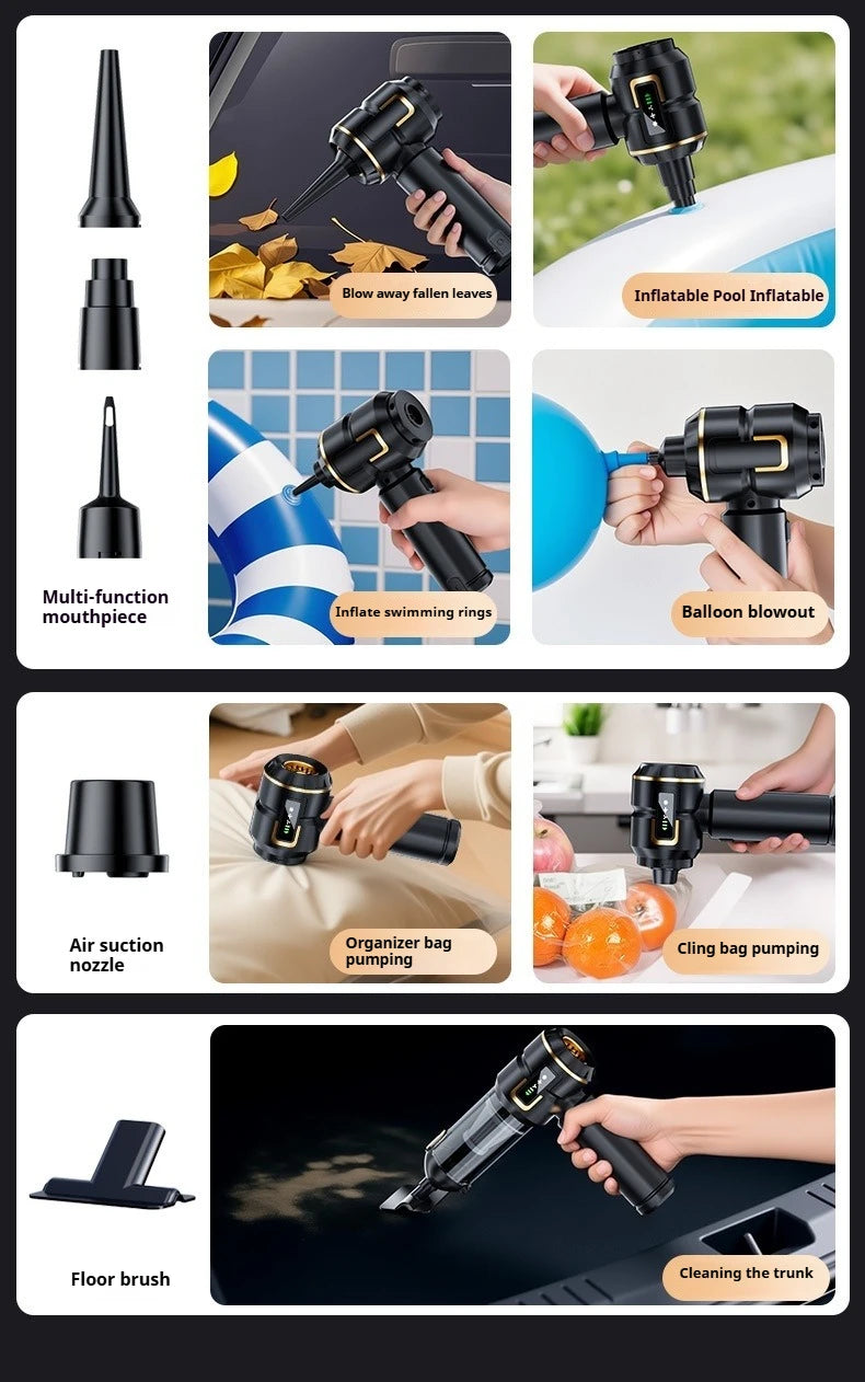 SUITU Cordless Handheld Car Vacuum and Dust Blower