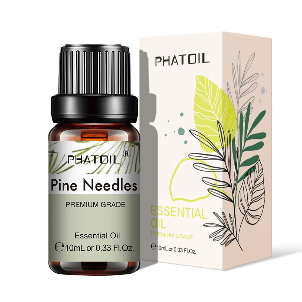 Pure Plant Essential Oil 10ml – Aromatherapy Oil for Diffusers, Humidifiers & DIY, 37 Scents