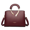 VANDERWAH Luxury Microfiber Leather Casual Tote Bag – Designer Shoulder Crossbody Handbag for Women