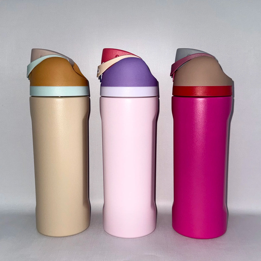 24oz Insulated Stainless Steel Sports Tumbler – Leak-Proof, BPA-Free Travel Cup with Silicone Base