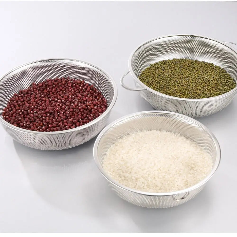 Stainless Steel Fine Mesh Strainer – Rice & Produce