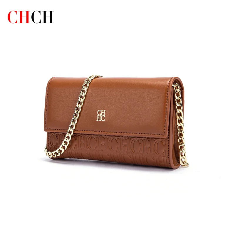 Women's Magnetic Flip Chain Shoulder Bag – Small Square Crossbody Wallet Bag